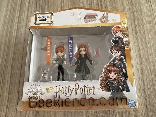 .Geekienda - Wizarding World: Harry Potter Mini Pack Figuras Magicas - Ron Y Ginny