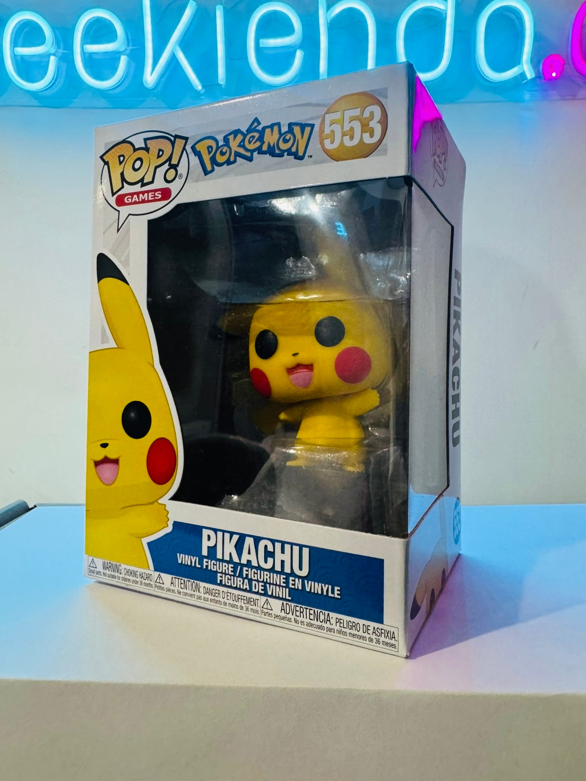 .Geekienda - Funko Pop games 553 Pikachu evergreen - Pokémon
