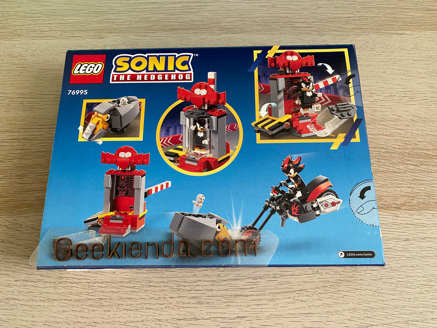 .Geekienda - LEGO SET 76995 Sonic The HedgeHog Shadow’s scape- LEGO Sonic The HedgeHog