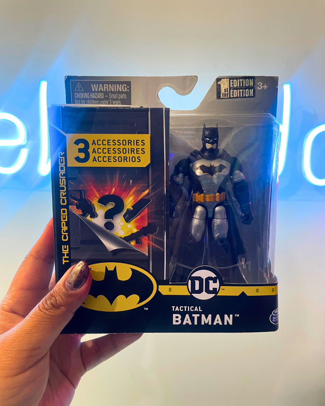 .Geekienda - Batman figura de acción de 11 cm con accesorios - superheroes