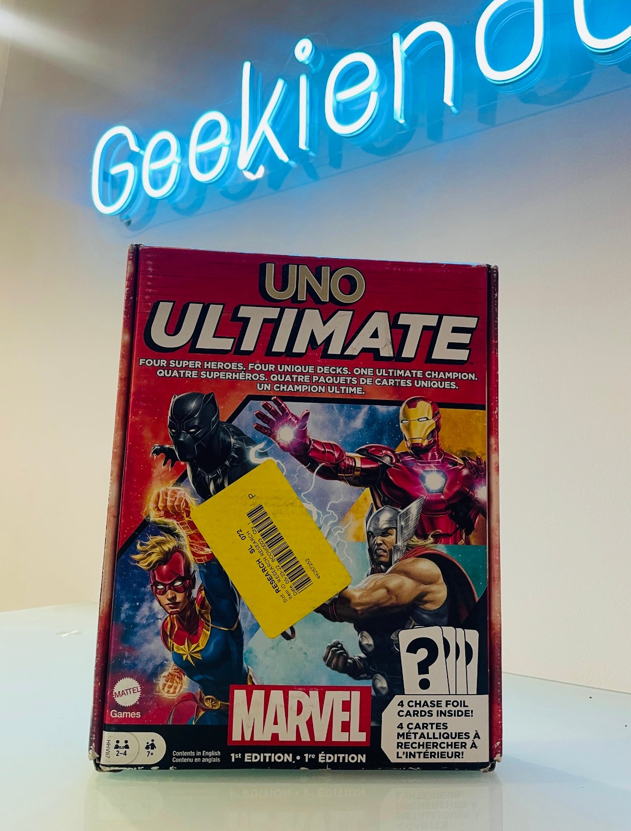 .Geekienda - Juego de Mesa: uno ultimate de marvel - superheroes