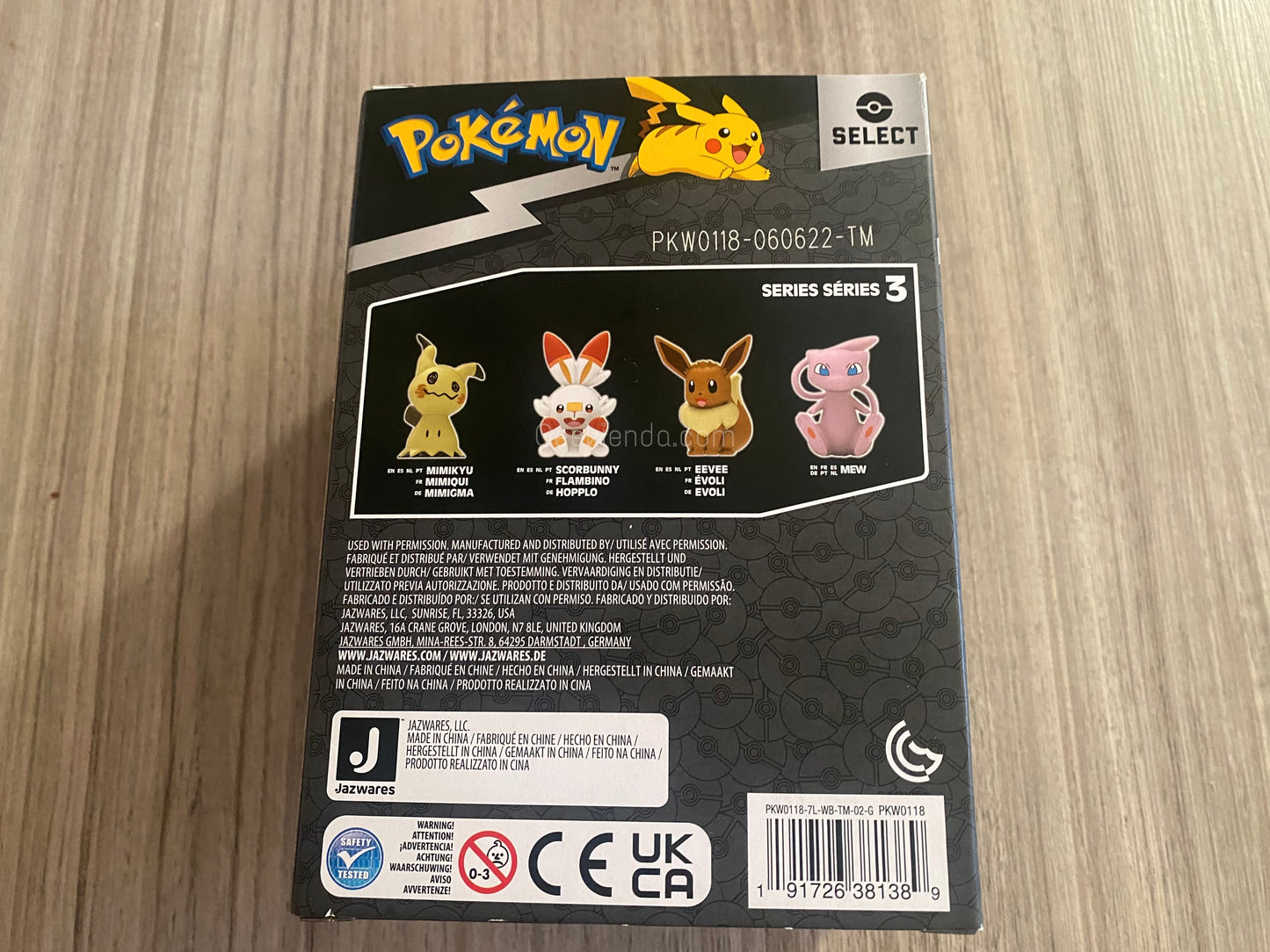 .Geekienda - Pokémon Select mew tipo funkopop anime