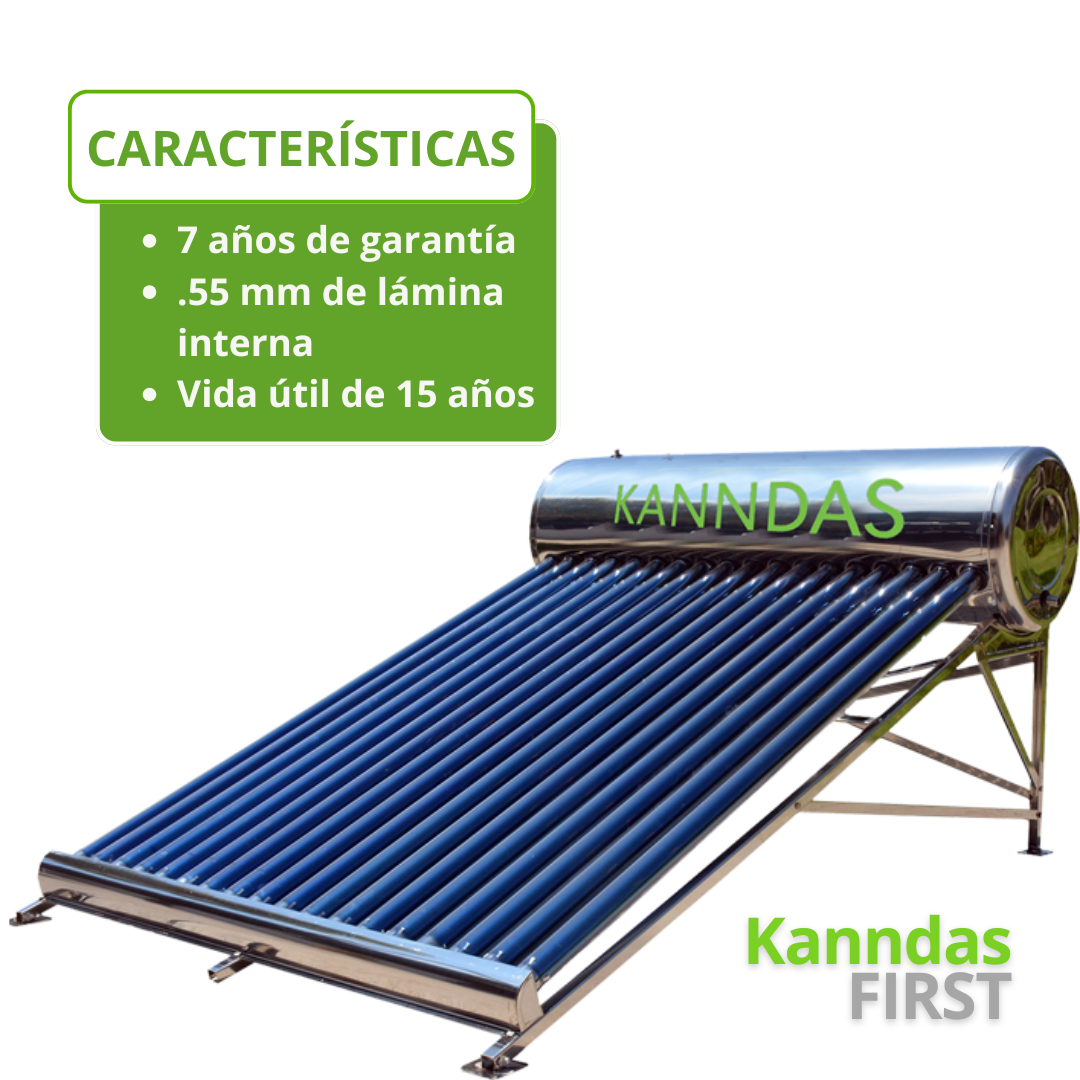 Calentador Solar KANNDAS First 20 tubos