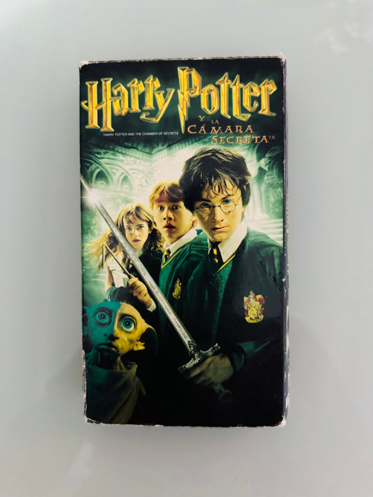 .geekienda - Película Harry Potter y la cámara secreta en VHS