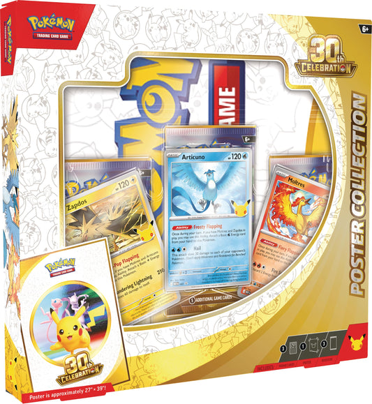 .Geekienda - cartas coleccionables Pokémon TCG: 30TH Celebration - Poster Collection (en inglés)