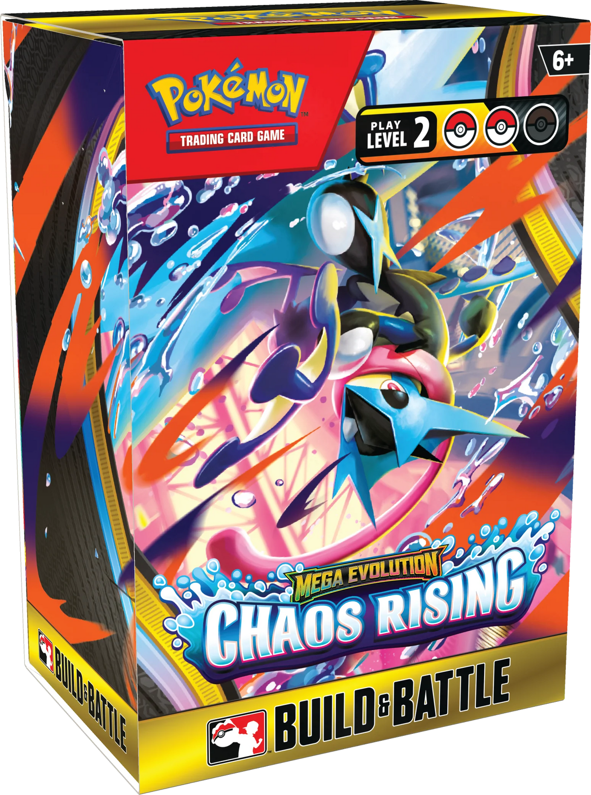 .Geekienda - Pokemon TCG: Chaos Rising - Built & Battle (ingles)