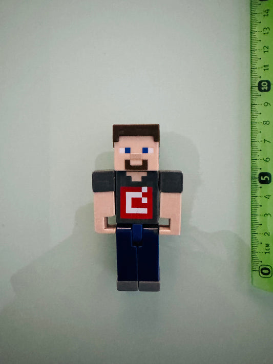 .Geekienda - minecraft Steve 8 cm - programas infantiles