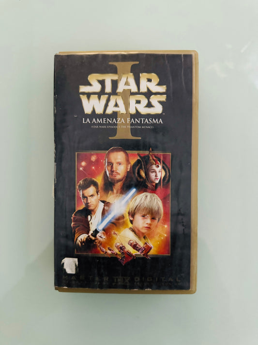 .geekienda - Película Star Wars episodio 1 la amenaza fantasma en VHS