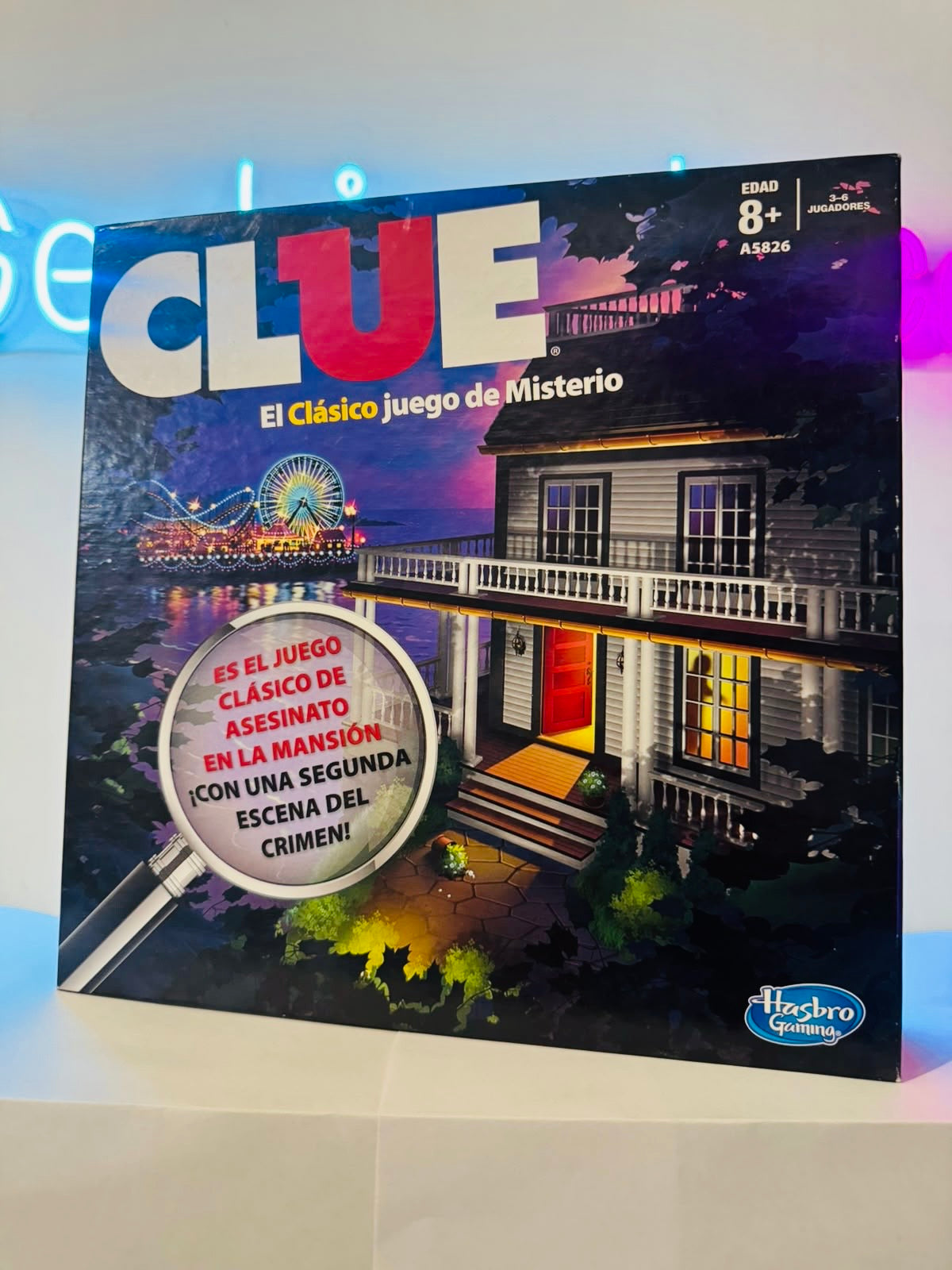 .Geekienda - clue juego de mesa -hasbro gaming