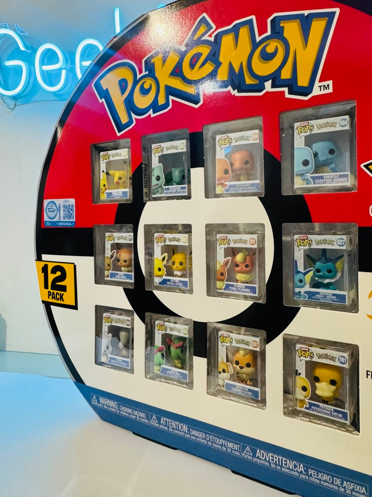 .Geekienda - Funko bitty Pop Pokémon 12 pack  - Pokémon