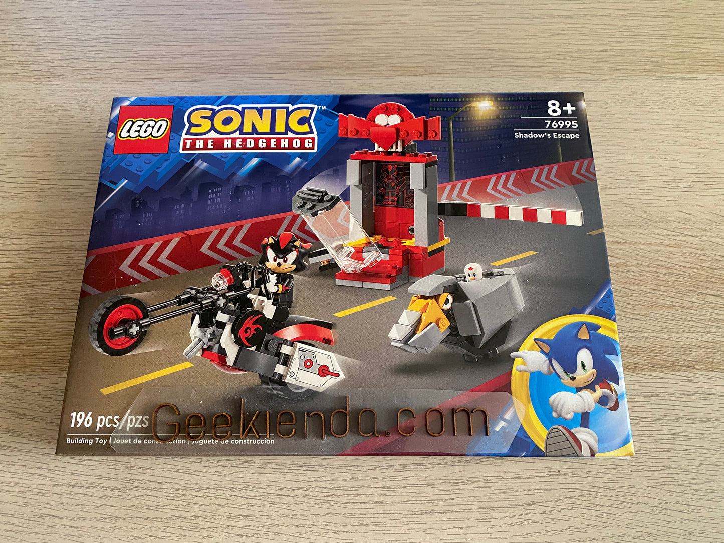 .Geekienda - LEGO SET 76995 Sonic The HedgeHog Shadow’s scape- LEGO Sonic The HedgeHog