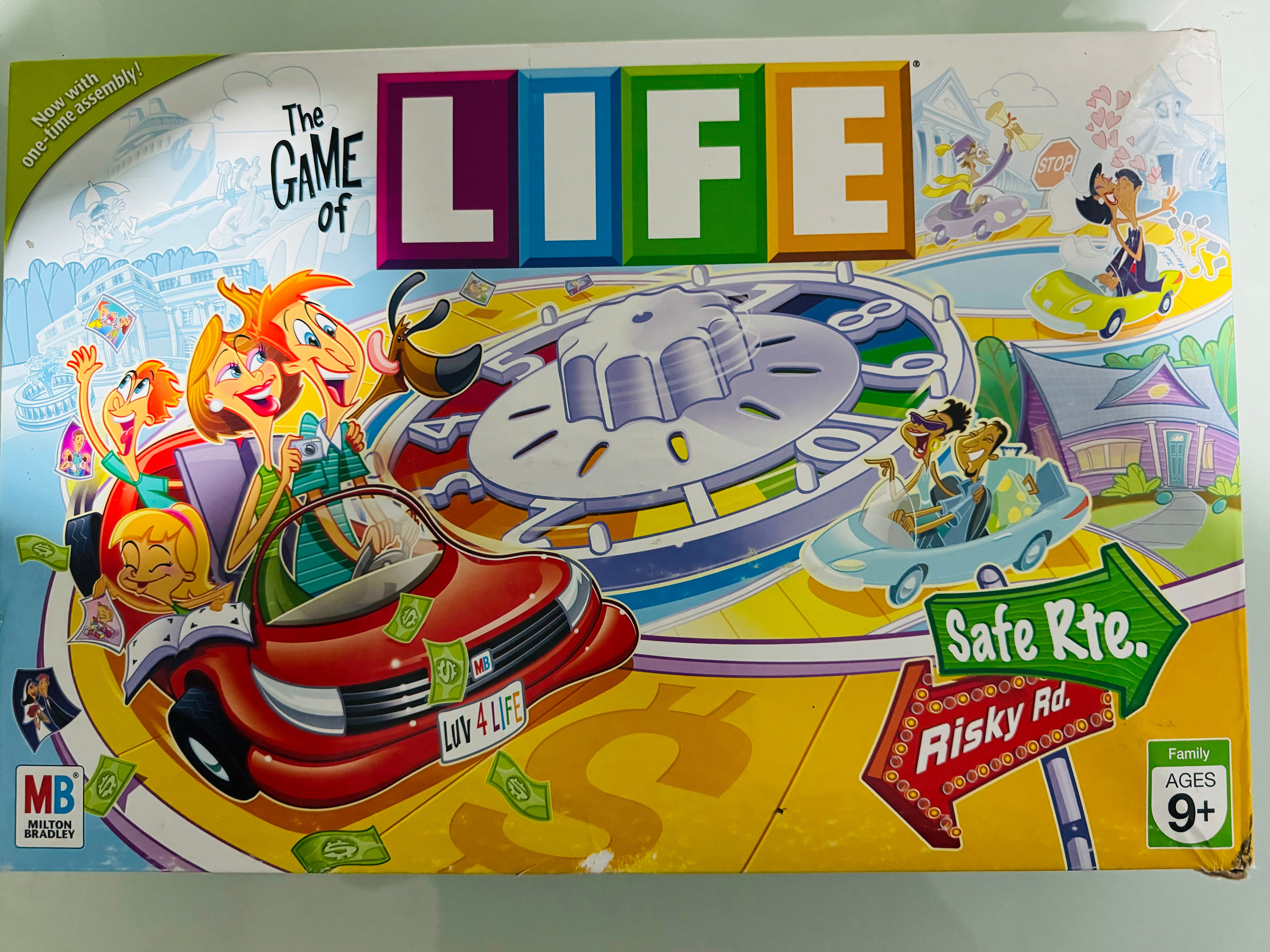 Geekienda Juego de Mesa life hasbro en tamano grande. Tienda Online CYNJOnet