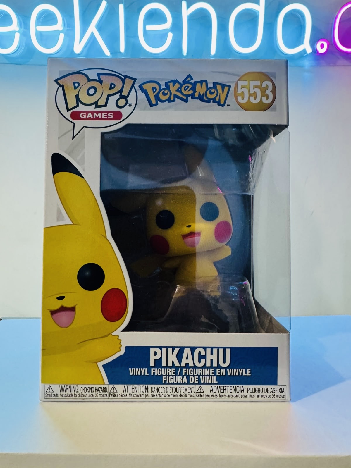 .Geekienda - Funko Pop games 553 Pikachu evergreen  - Pokémon