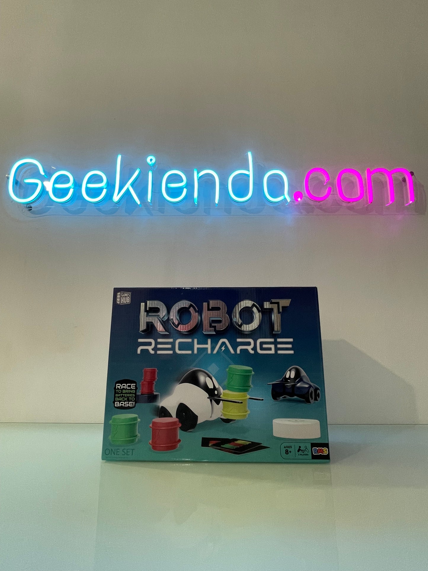 .Geekienda - Juego de Mesa: robot recharge