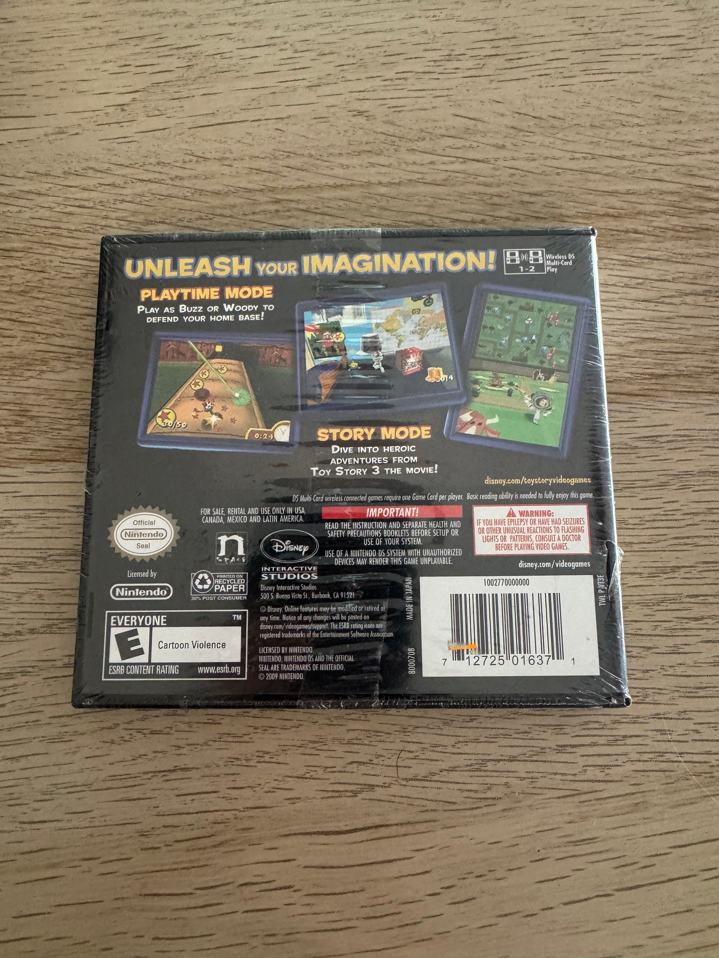 .geegienda - toy story 3  - nintendo DS videojuegos Disney Pixar