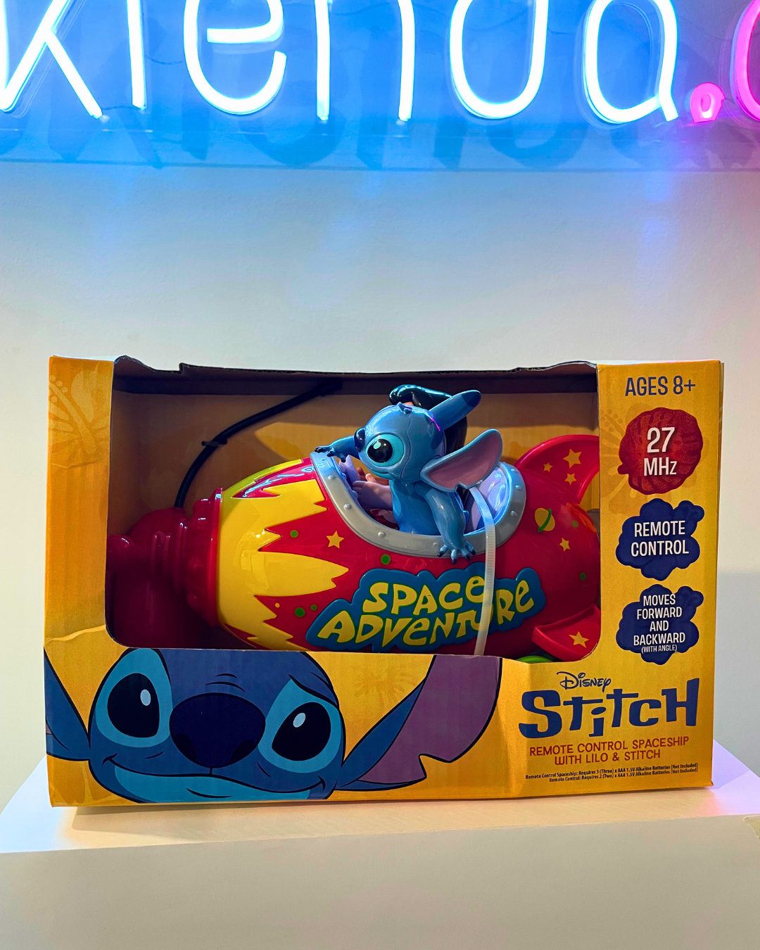 .Geekienda - Lilo y stitch en cohete a control remoto -Disney programas infantiles