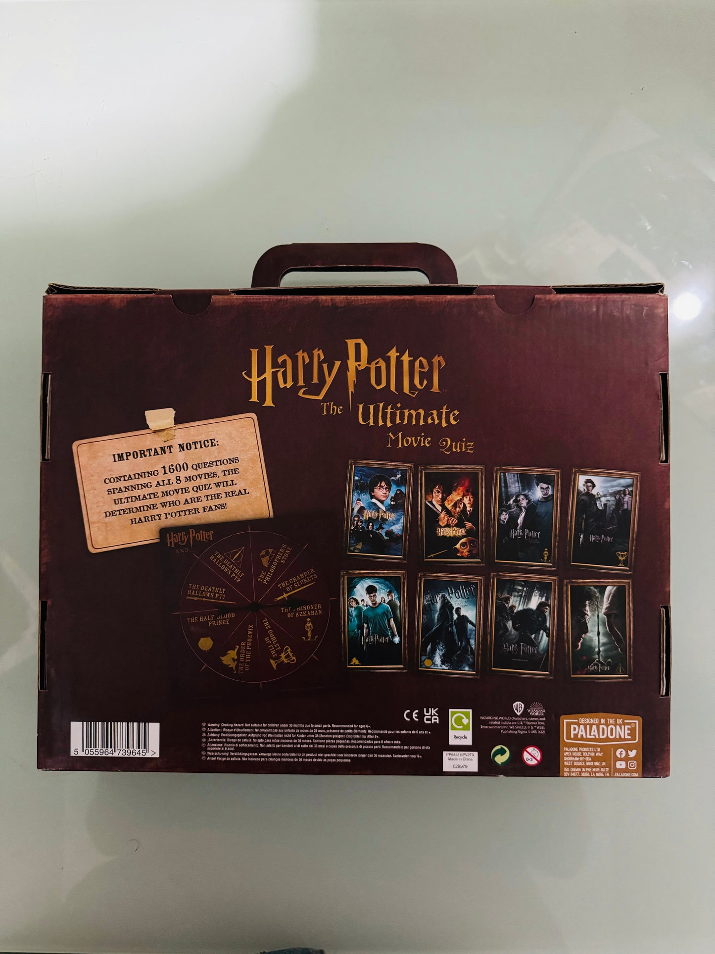 .Geekienda - juego de mesa Harry potter the ultimate movie Quiz