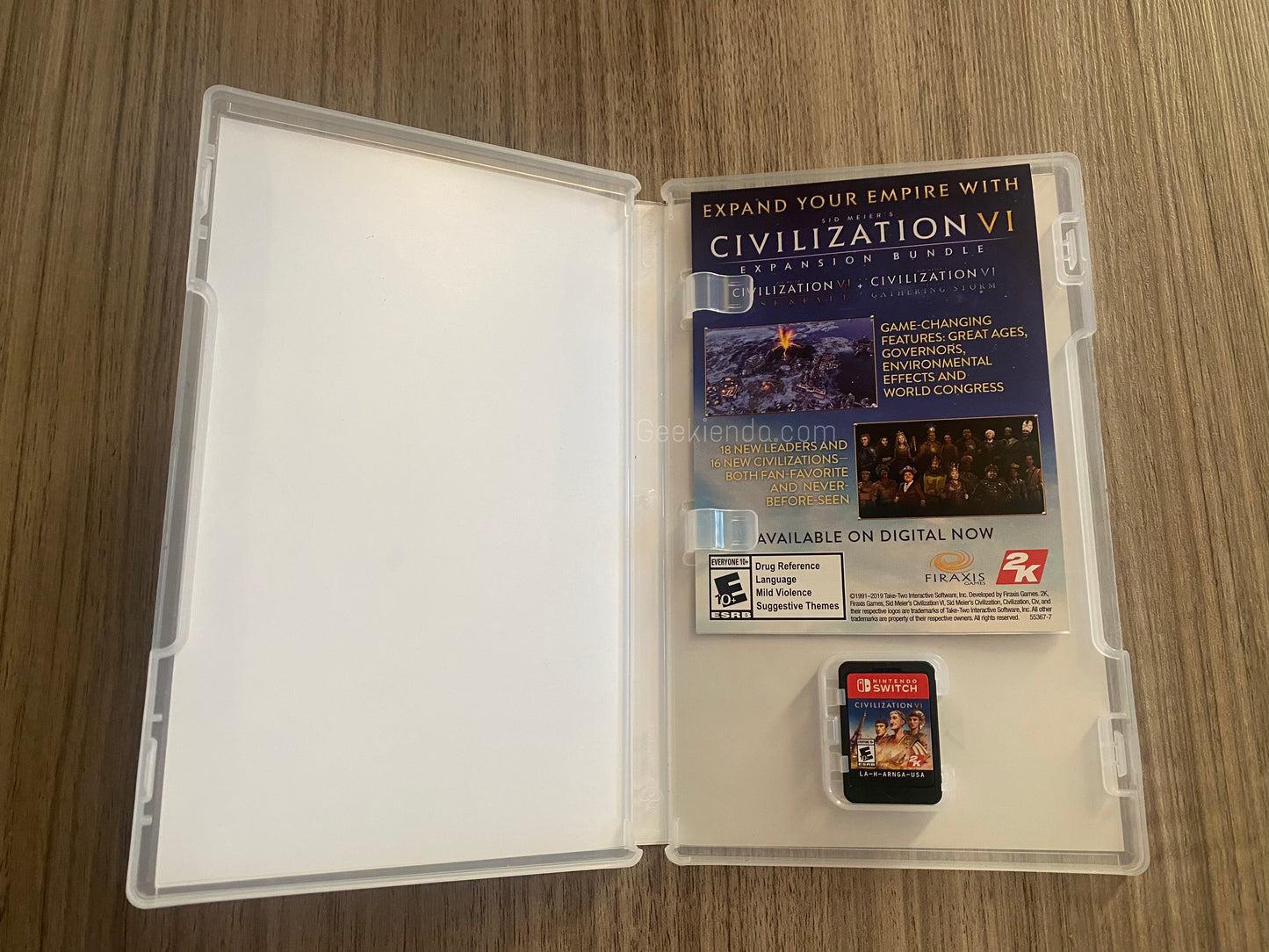 .Geekienda - Videojuegos Nintendo switch Civilization VI